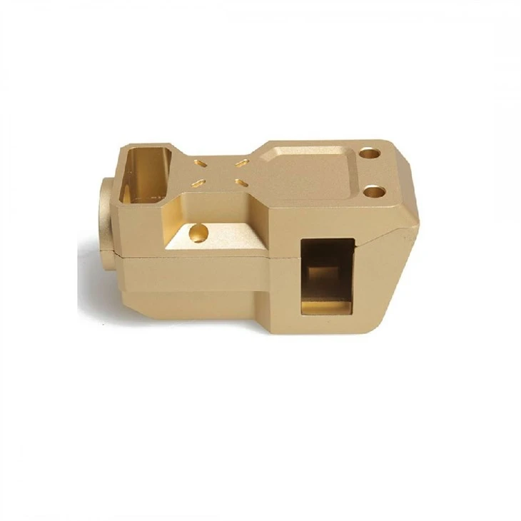 5 Axis High Speed Aluminium Brass Connector With Nut