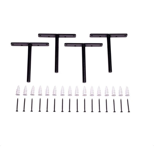 Coating Floating Shelf Bracket Stamping Welding Pipe Brackets