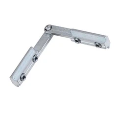 Conector de metal de hardware de cinta de canto plano